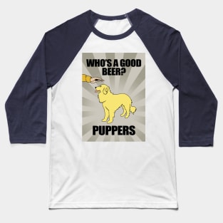 Puppers Baseball T-Shirt